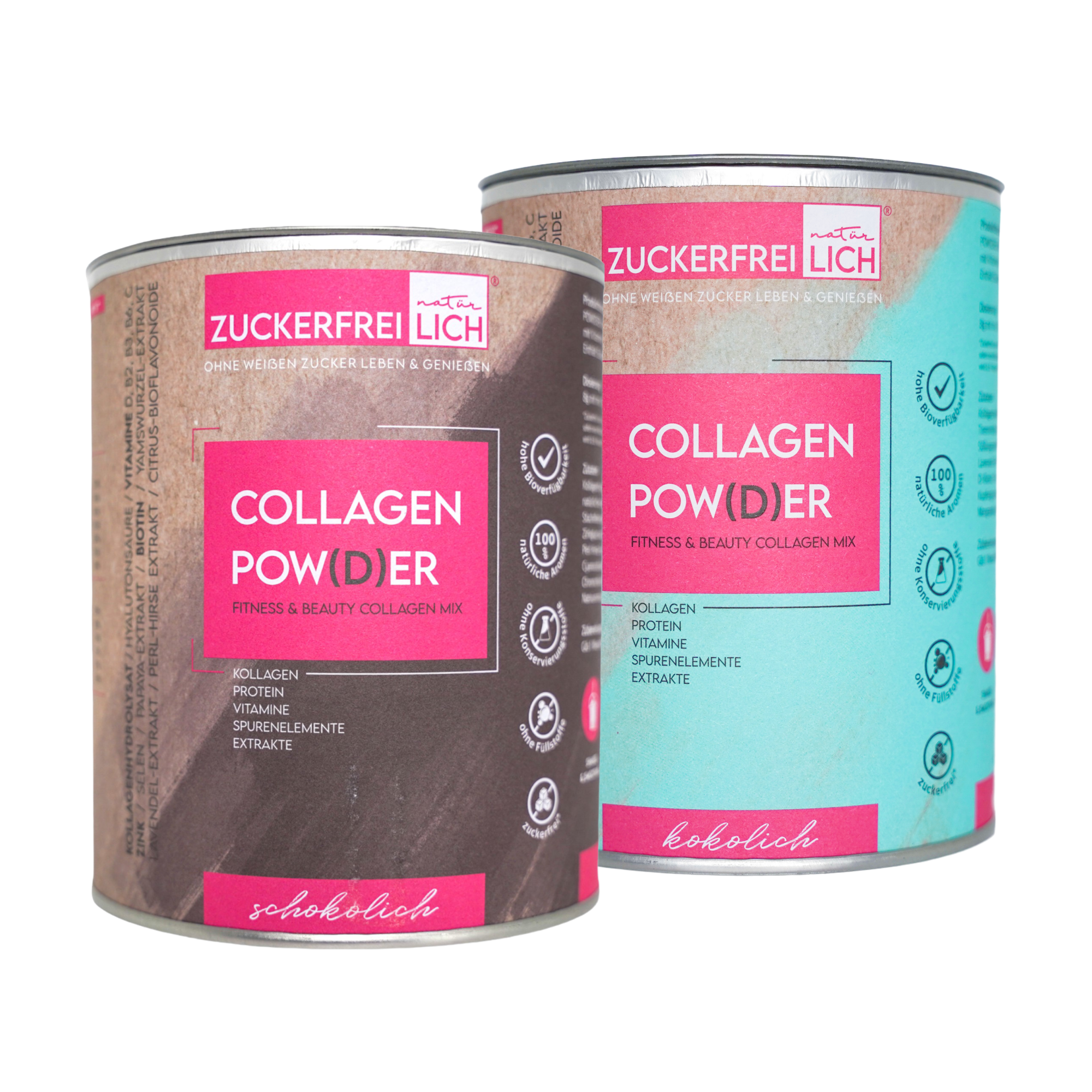 BUNDLE COLLAGEN POW(D)ER 1 x kokolich + 1 x schokolich 