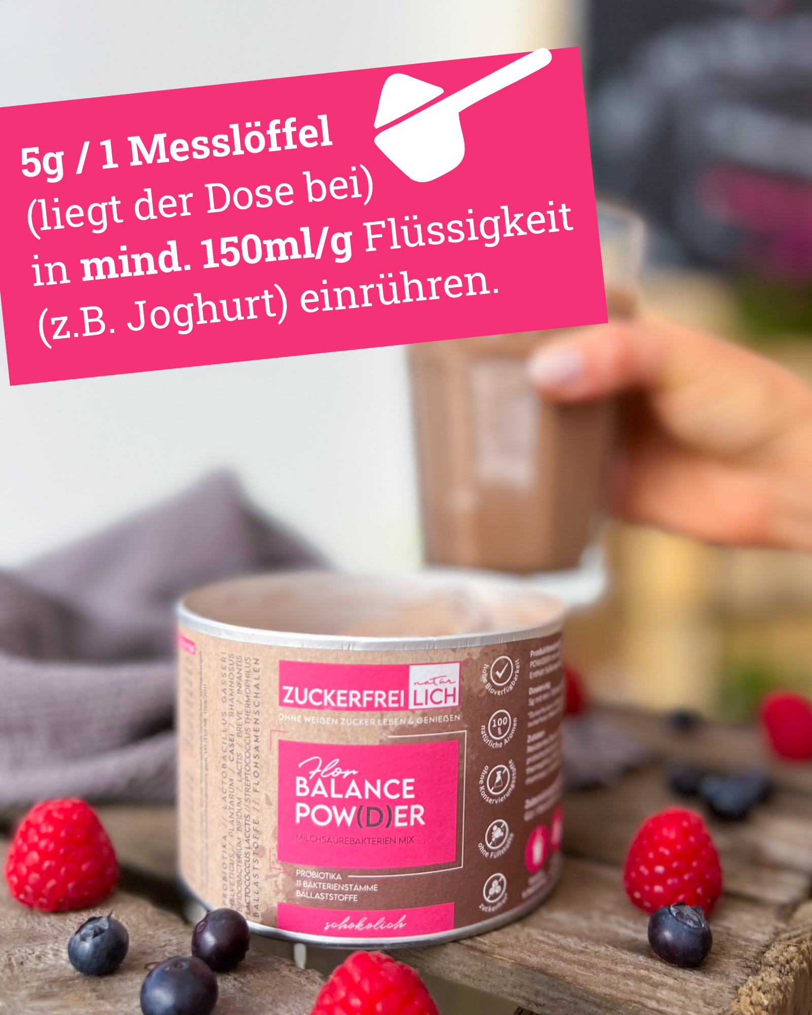 FLOR BALANCE POW(D)ER schokolich