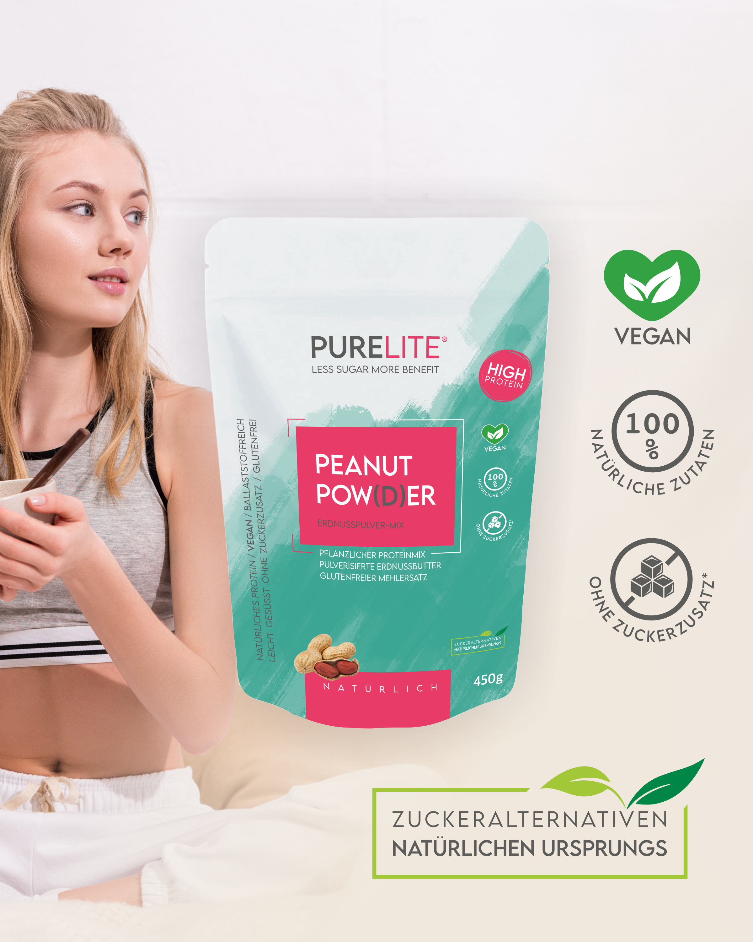 PEANUT POW(D)ER natürlich