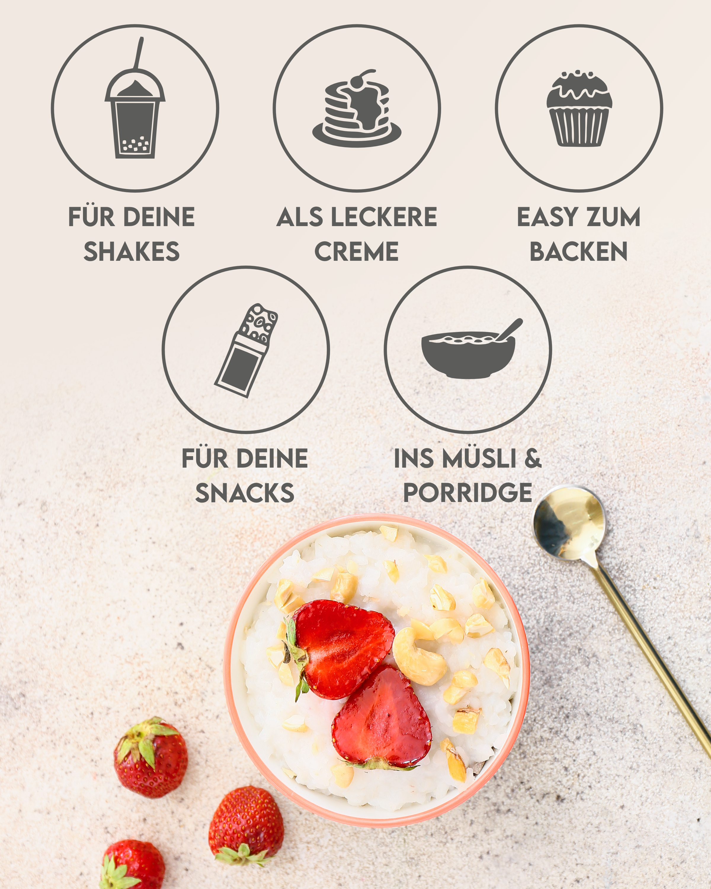 PEANUT POW(D)ER mit Dattel